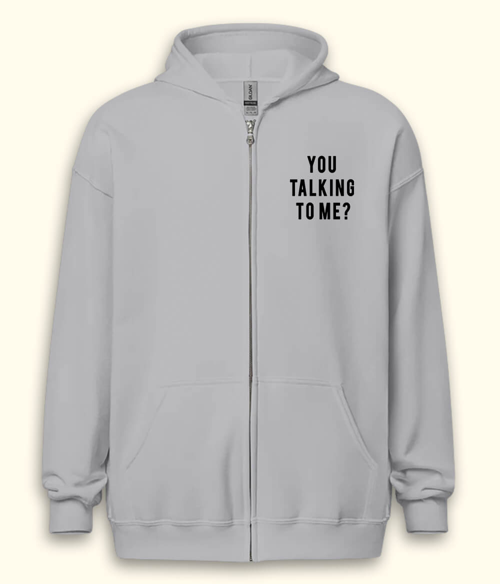 Sarcasm Zipper Hoodie (Unisex)