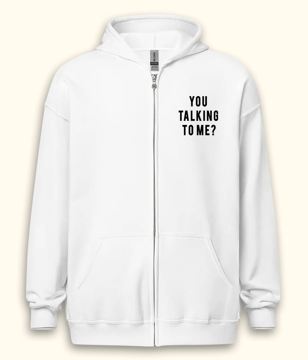 Sarcasm Zipper Hoodie (Unisex)