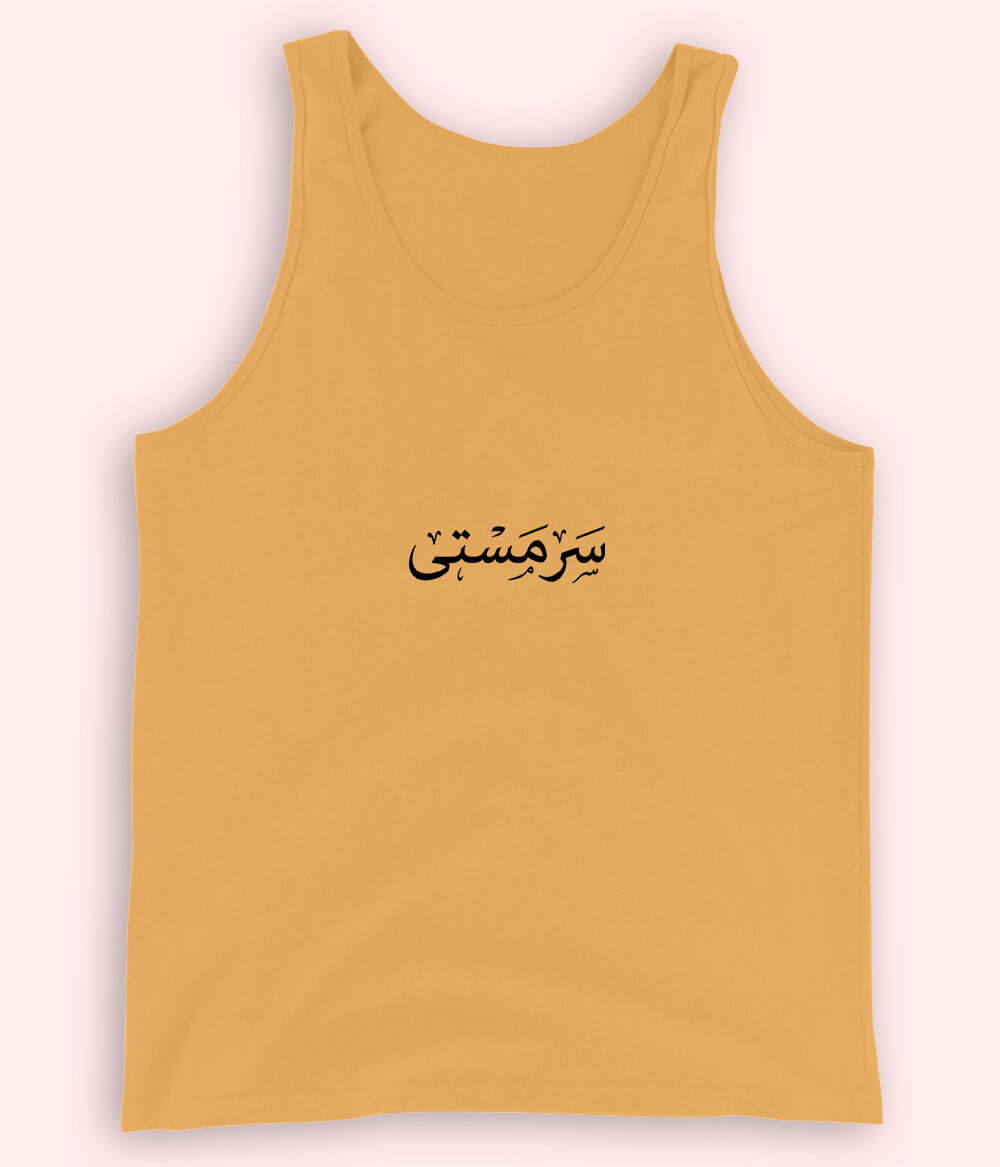 Sarmasti Urdu Tanktop (Unisex) – Summer Joy Wear 