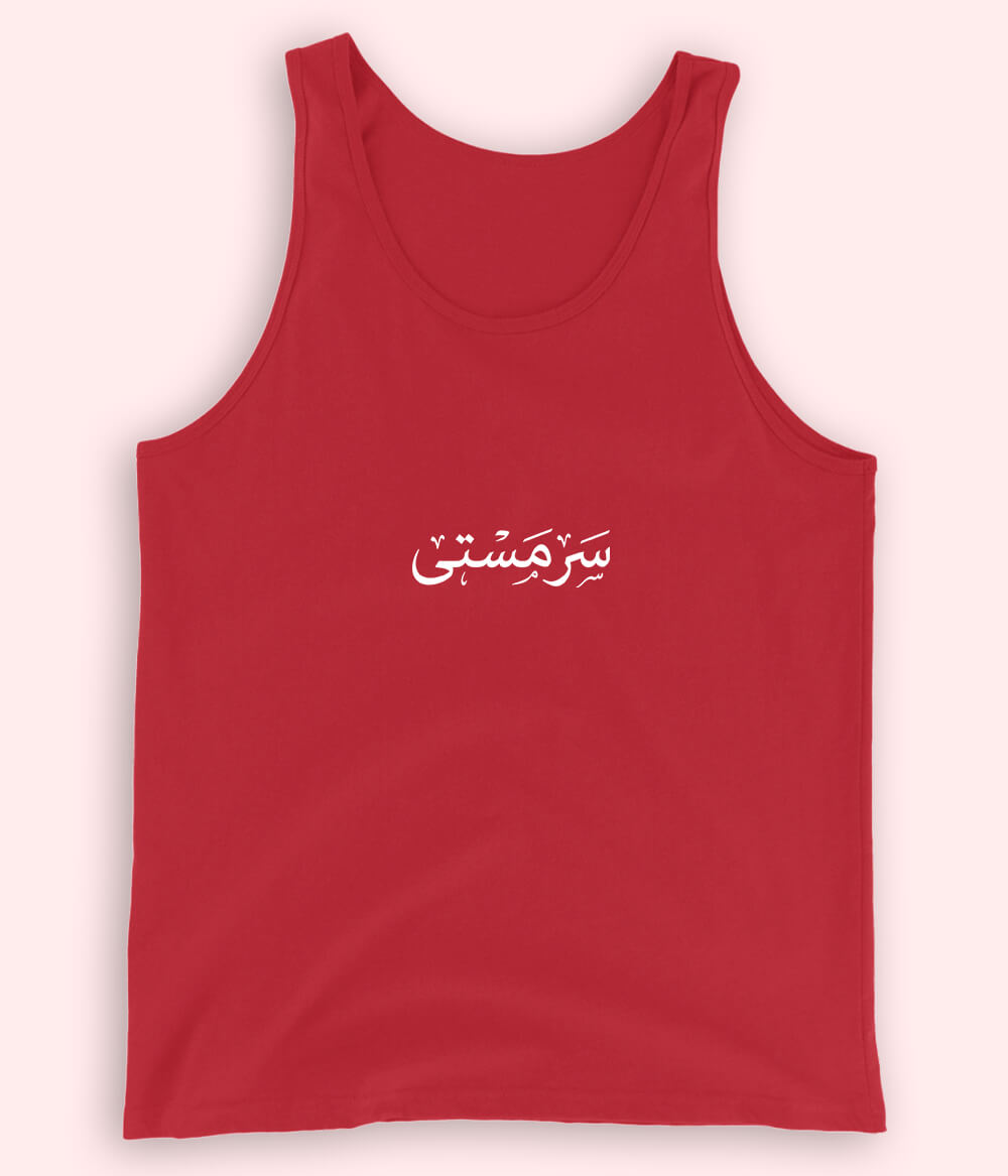 Sarmasti Urdu Tanktop (Unisex) – Summer Joy Wear 