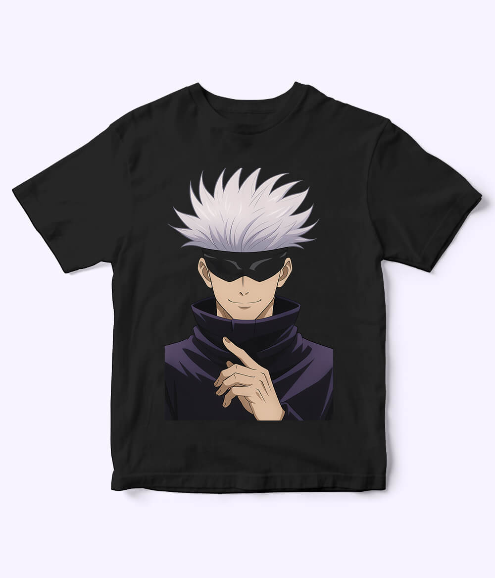 Black Satoru Gojo T-Shirt