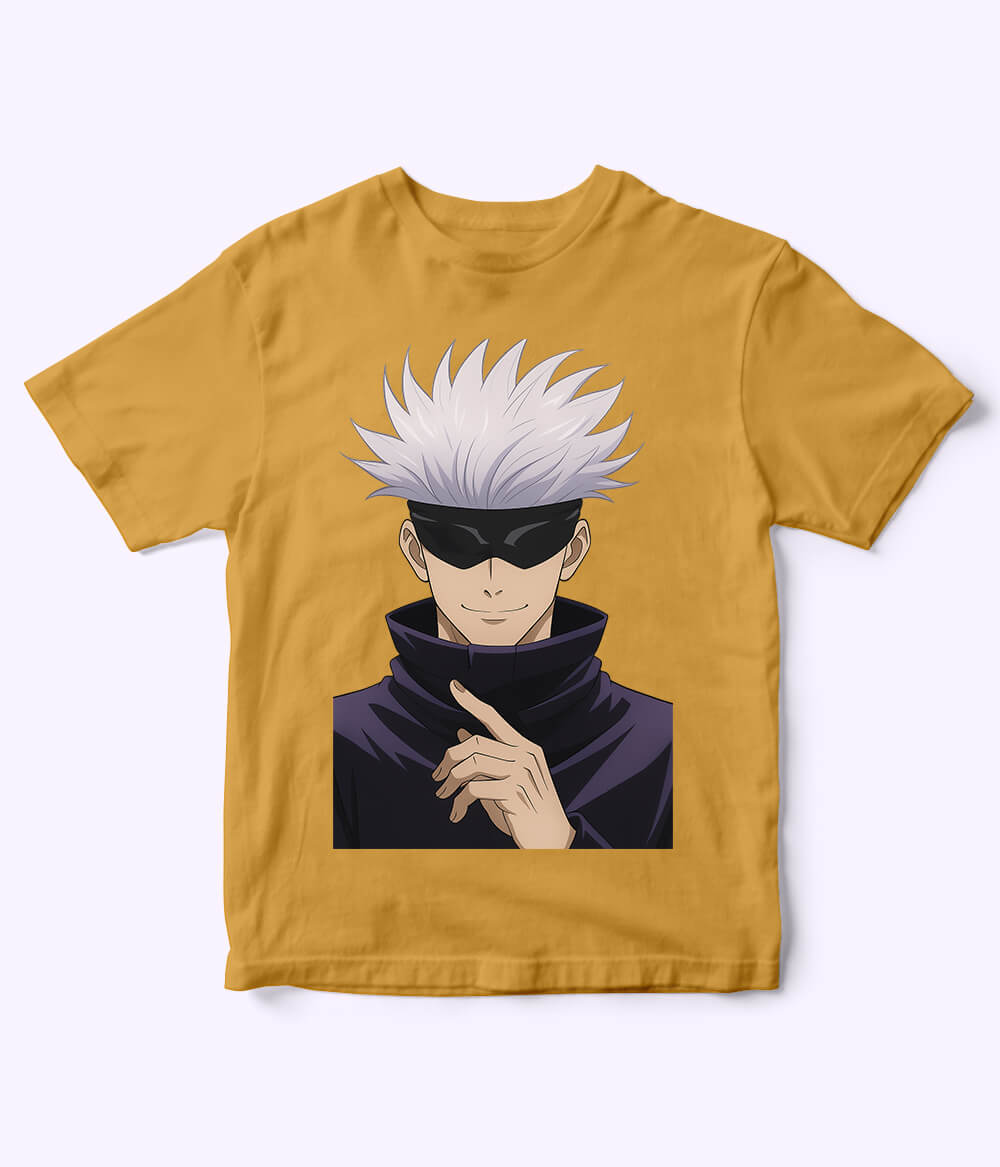 Mustard Satoru Gojo T-Shirt