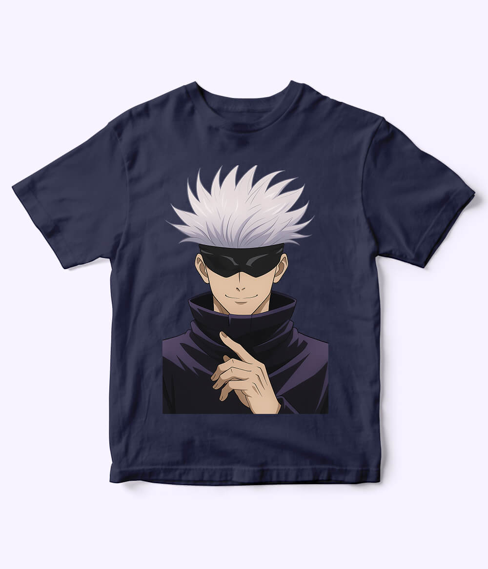 Navy Satoru Gojo T-Shirt