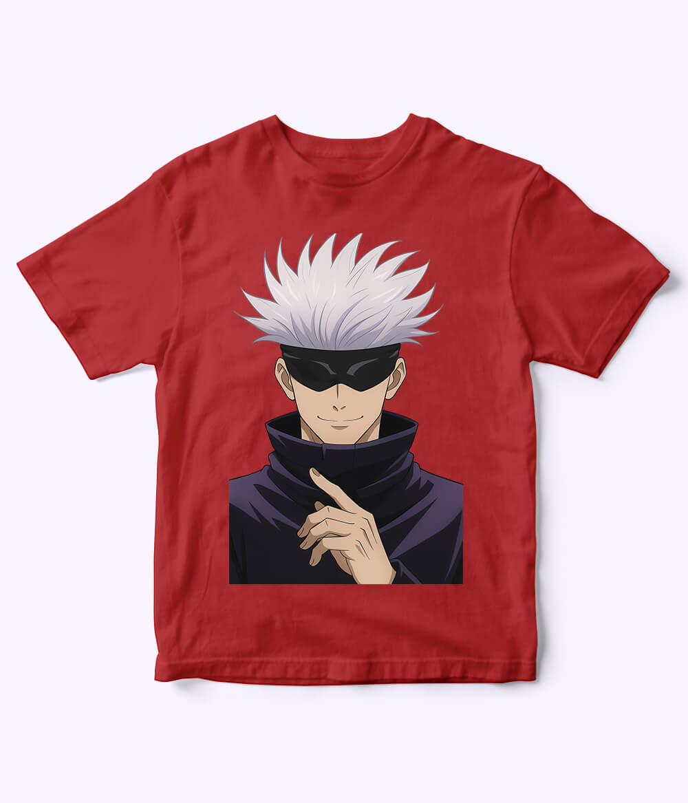 Red Satoru Gojo T-Shirt