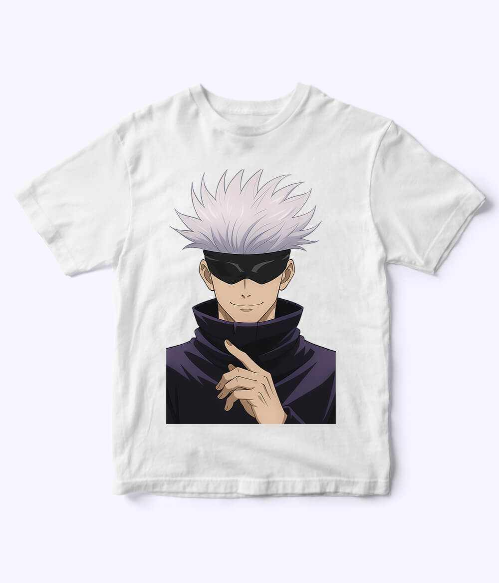 White Satoru Gojo T-Shirt