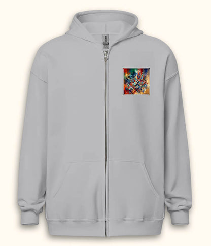 Sindhi Zipper Hoodie (Unisex)