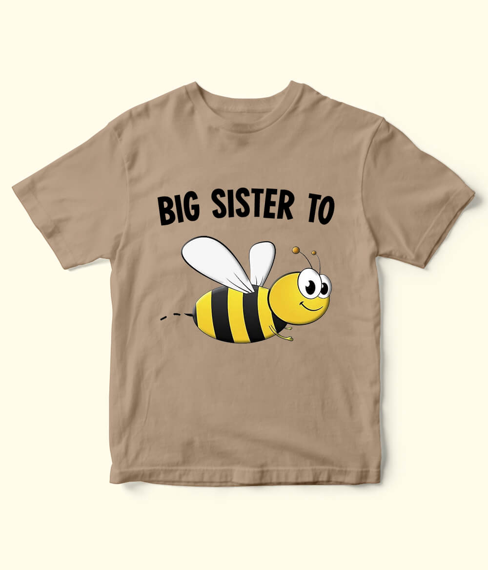 Beige Sister to be T-Shirt