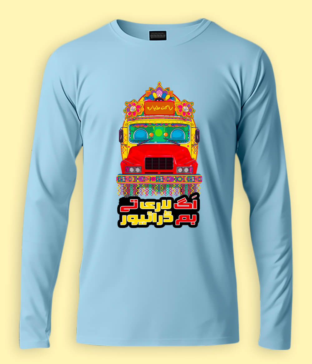 Truck Art long sleeve T-Shirt