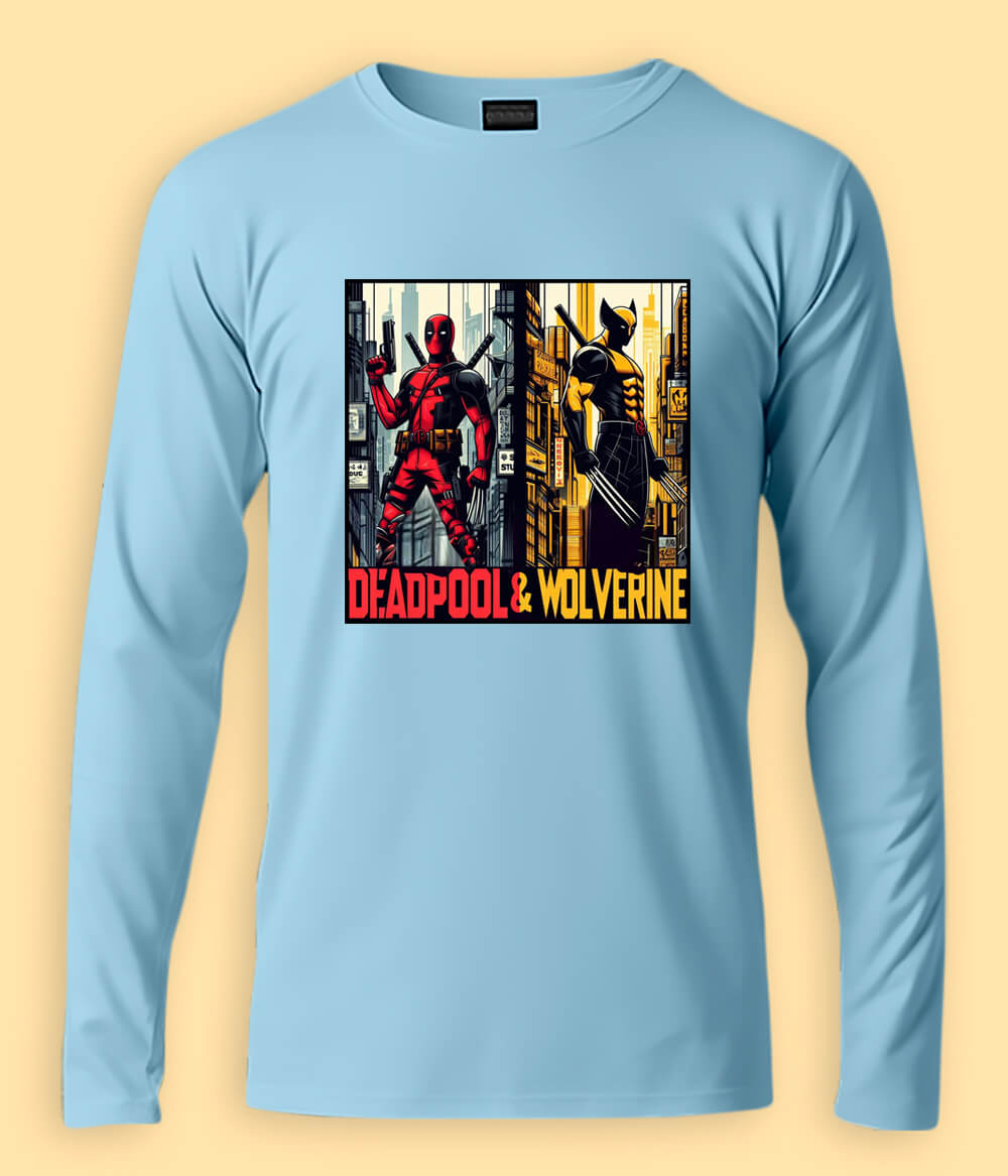 Deadpool & Wolverine Full Sleeve T-Shirt