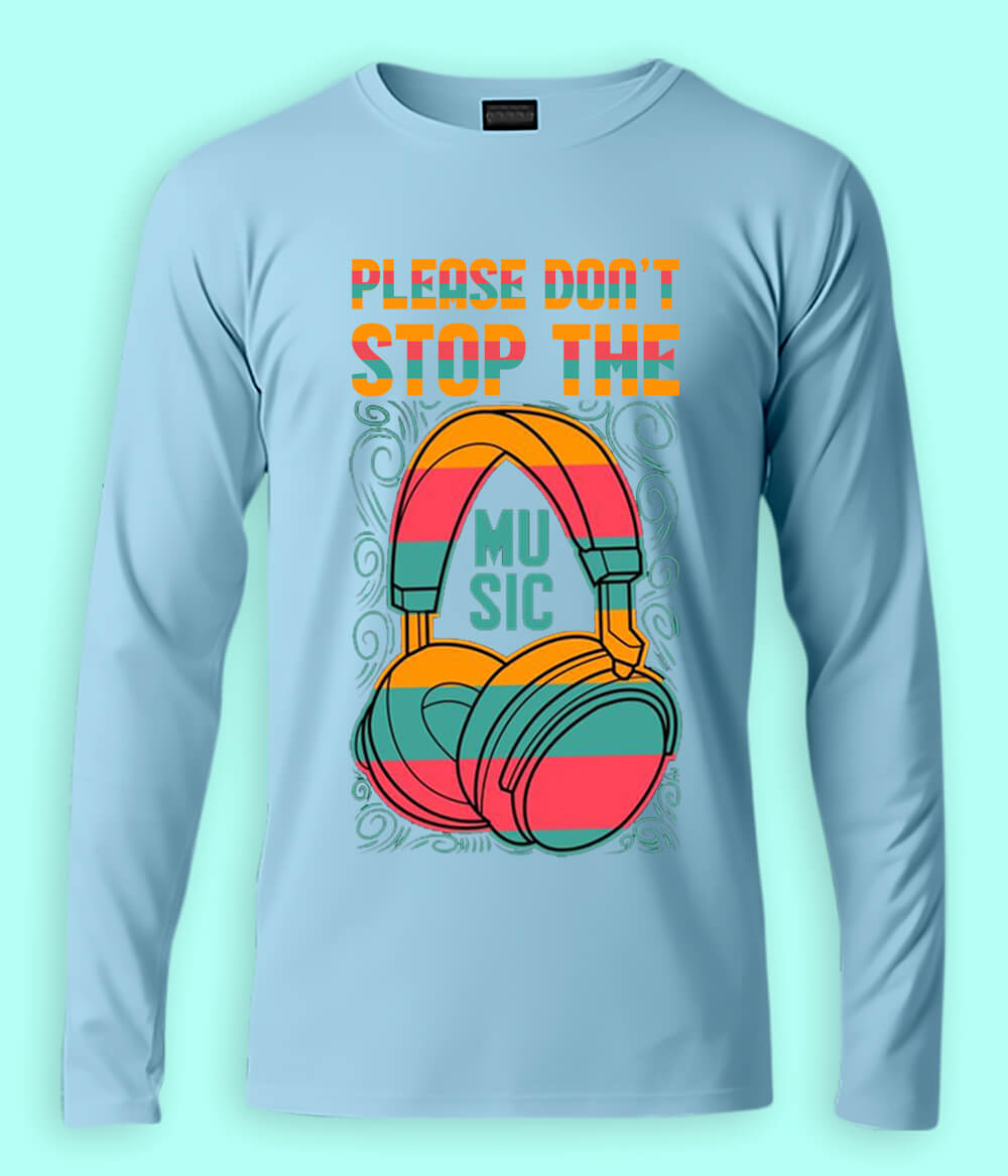 Music Long-Sleeved Shirts | Unique Designs (Unisex)