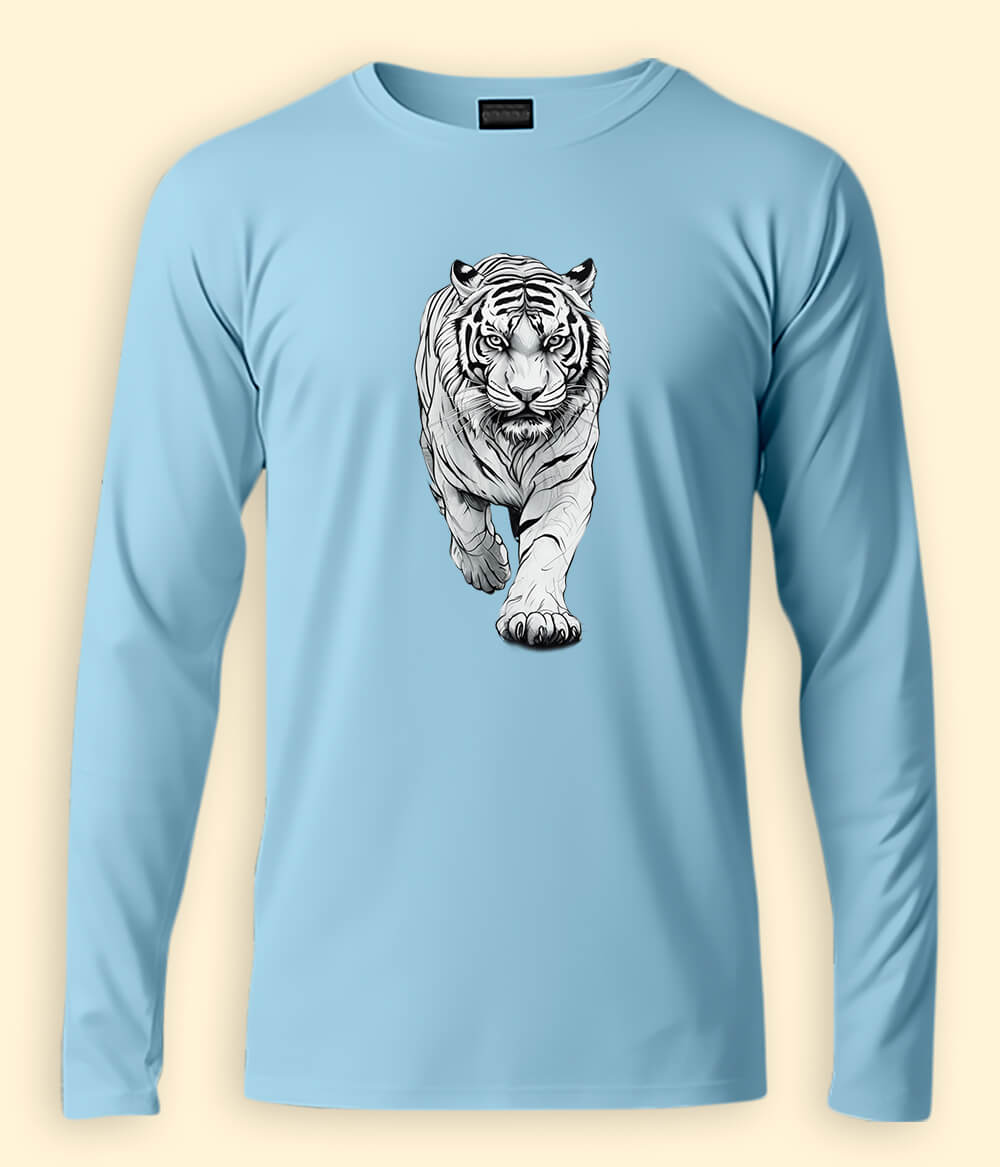 White Tiger Full sleeve T-Shirt