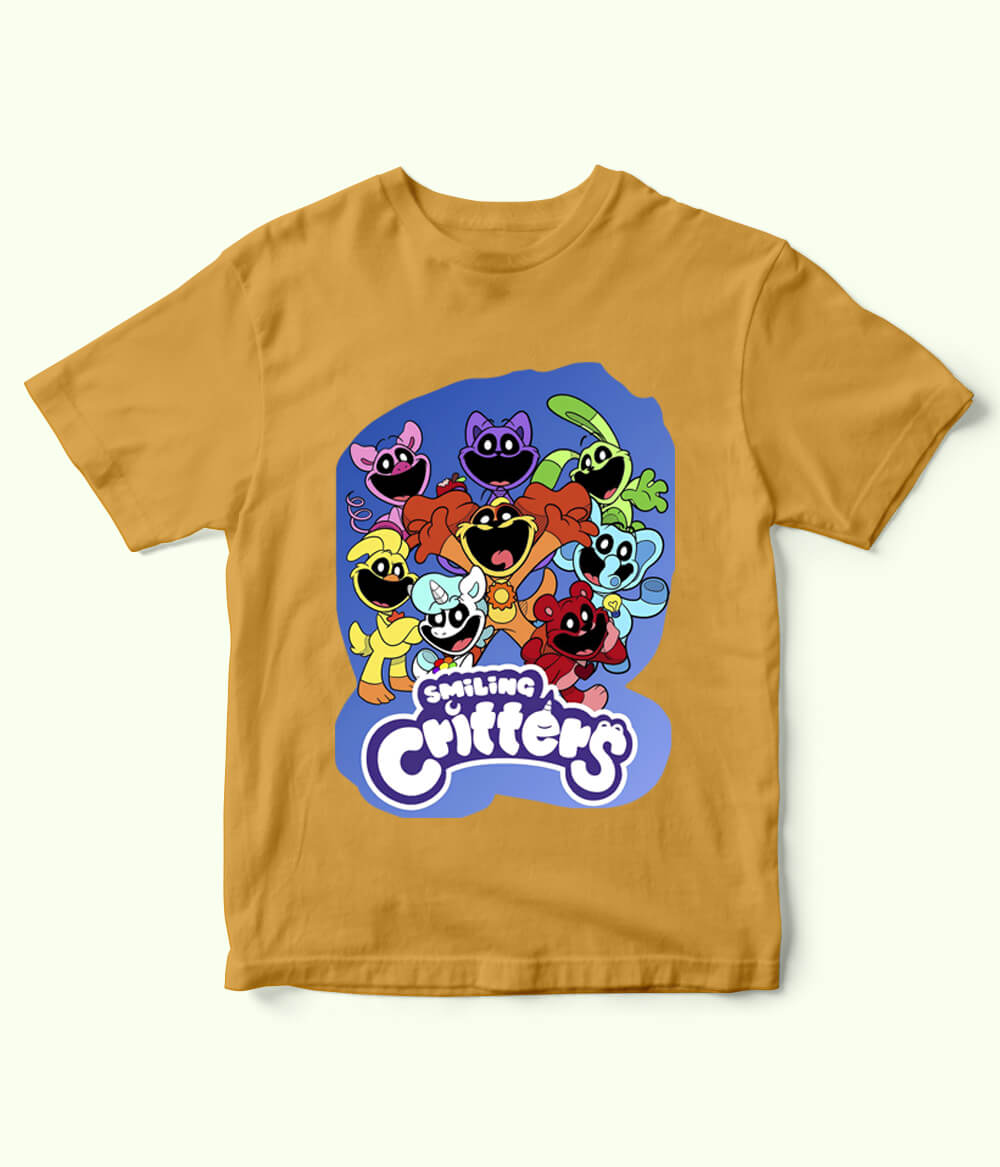 Smiling Critters Shirt for Kids