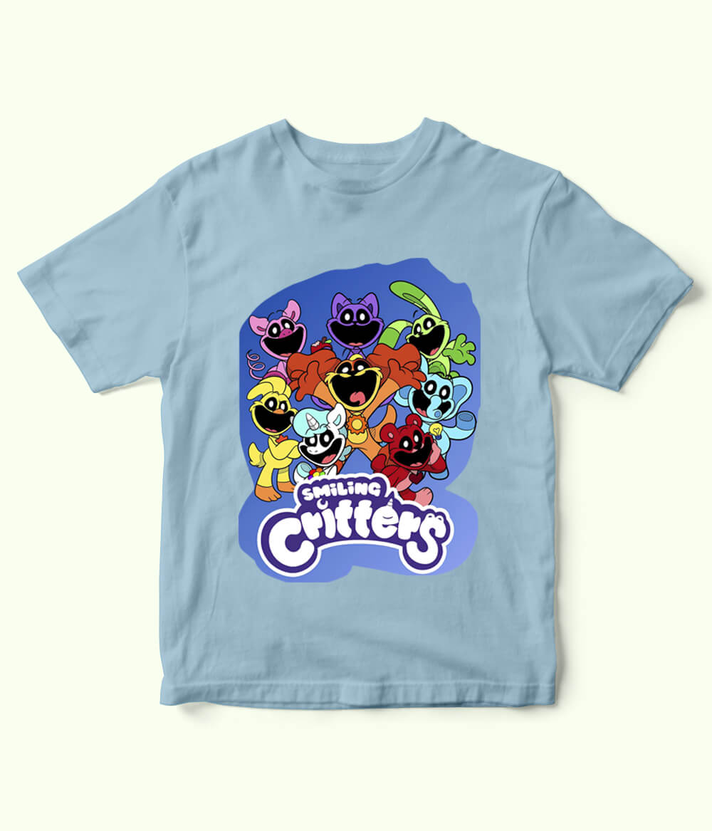 Smiling Critters Shirt for Kids