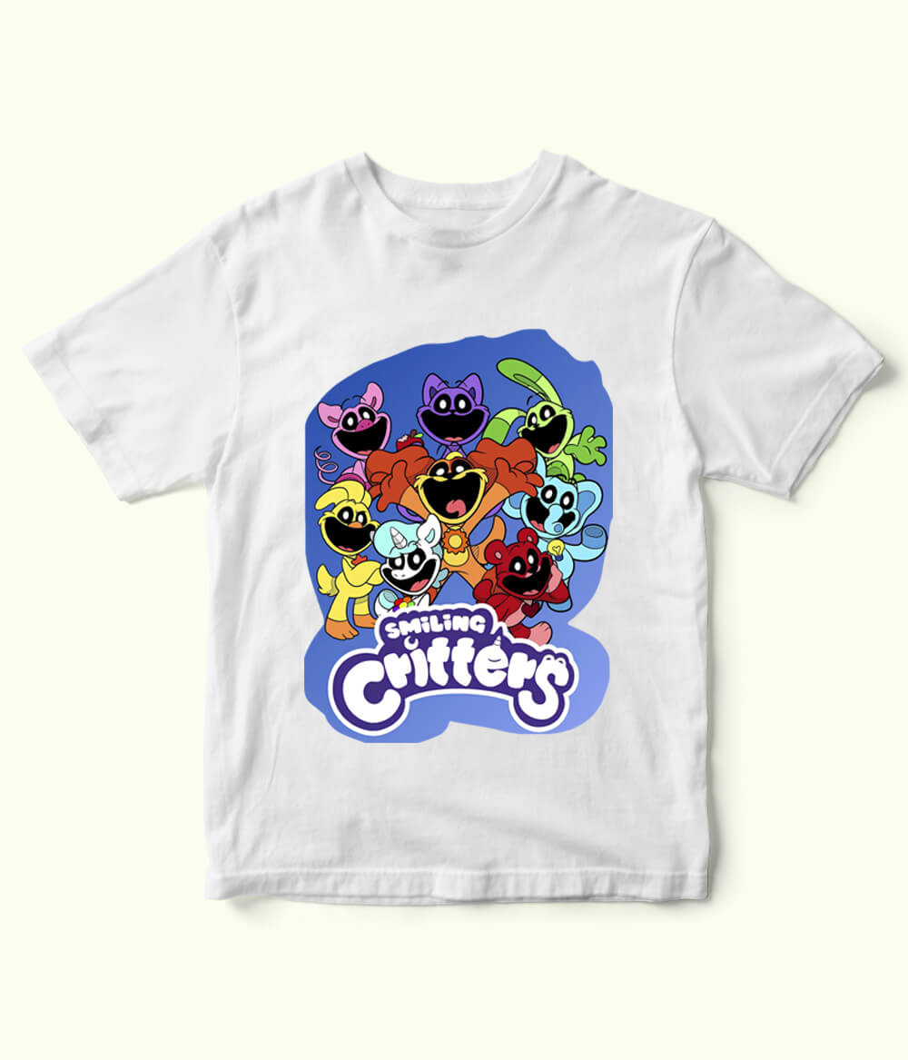 Smiling Critters Shirt for Kids