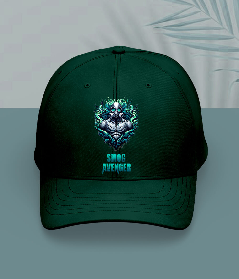 Green Smog Avenger Cap