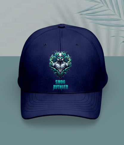 Navy Blue Smog Avenger Cap