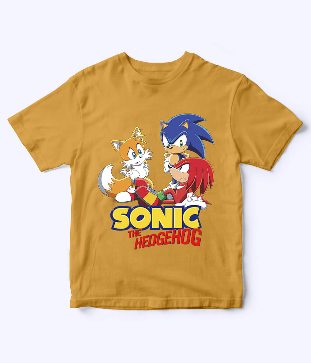 Sonic the Hedgehog Mustard T-Shirt