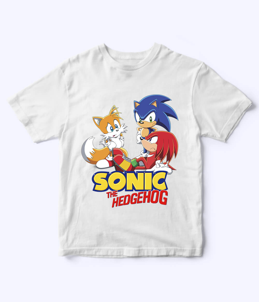 Sonic the Hedgehog White T-Shirt