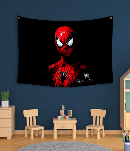 Spider-Man Action Pose Tapestry