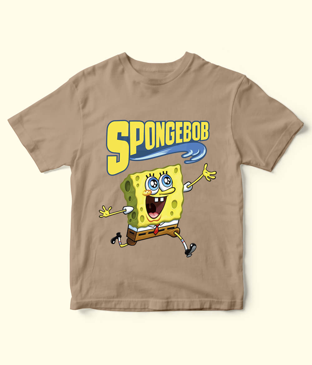 Beige SpongeBob Shirt