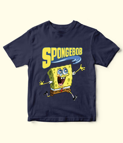 Navy SpongeBob  Shirt