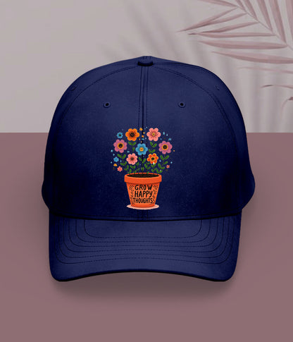 Navy Blue Stay Positive Cap