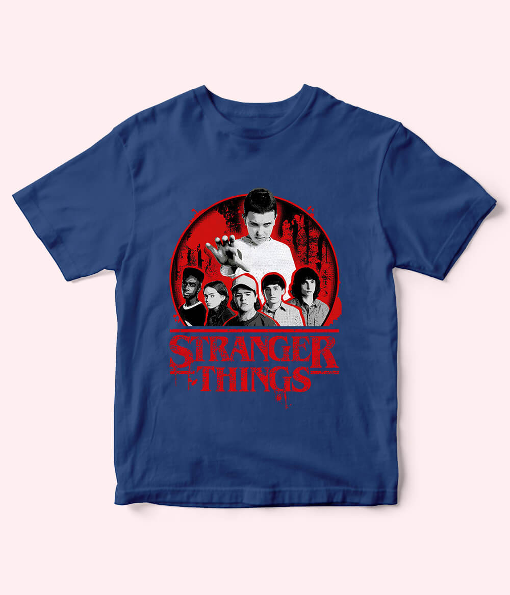 Royal Blue Stranger Things T-Shirt