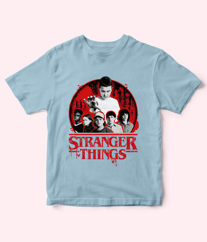 Sky Blue Stranger Things T-Shirt