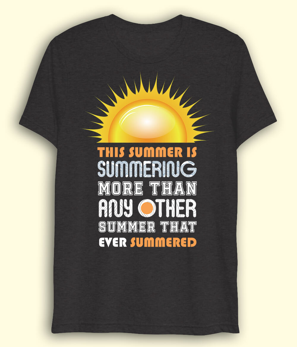 Charcoal Grey Summer Drifit T-Shirt (Unisex)