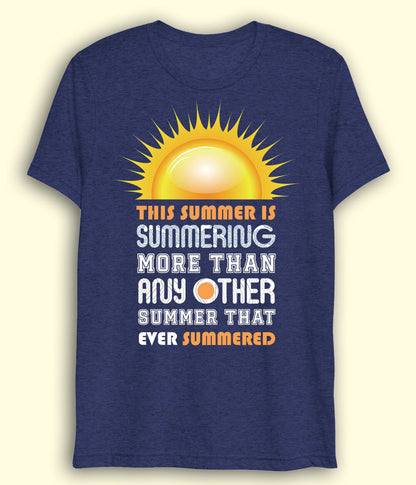 Navy Summer Drifit T-Shirt (Unisex)