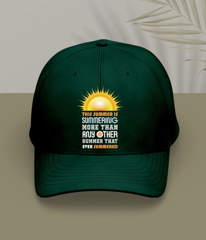 Green Summer Fun Cap