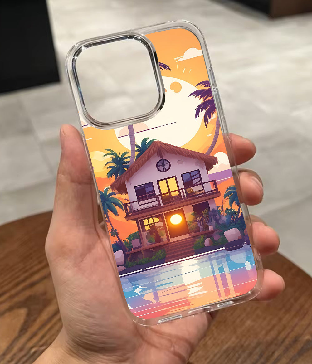 Sunset Beach Mobile Skin Case