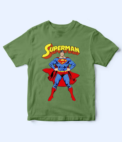 Superman Knorr Green T-Shirt for Kids