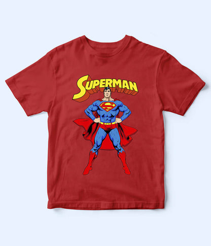 Superman Red T-Shirt for Kids
