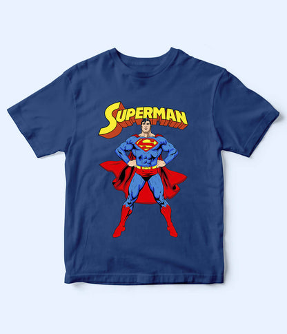 Superman Royal Blue T-Shirt for Kids