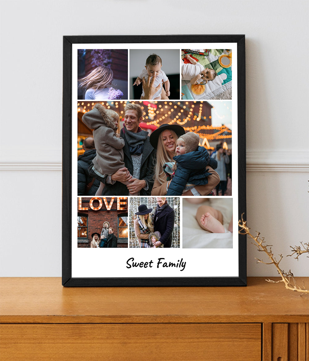 Sweet Family Collage Frame