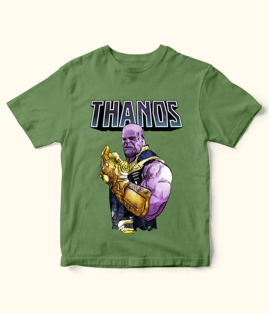  Knorr Green Thanos Shirt for Boys