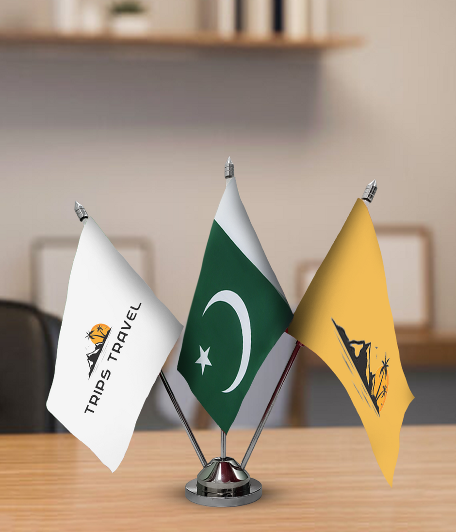 Custom Table Top Flags Custom Table Flags | Office Table Flag - Tasweer