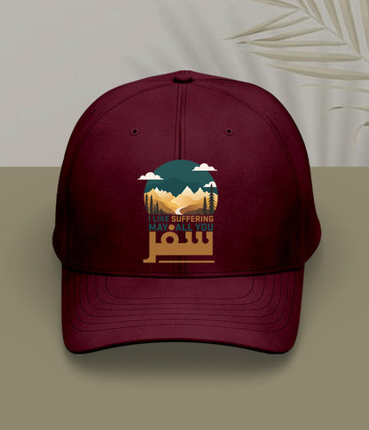 Maroon Travel Cap