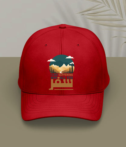 Red Travel Cap
