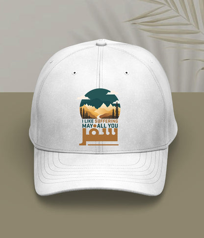 White Travel Cap