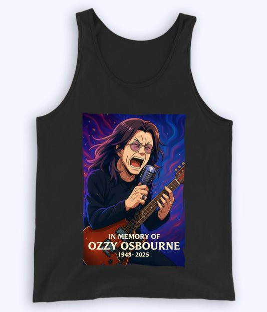 Black Tribute to Ozzy Osbourne Tanktop (Unisex)