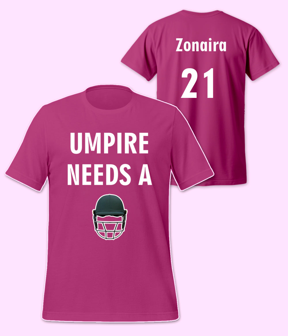 Umpire Needs a Helmet T-Shirt