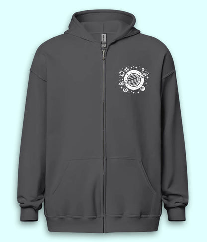 Universe Astrology Zipper Hoodie (Unisex)