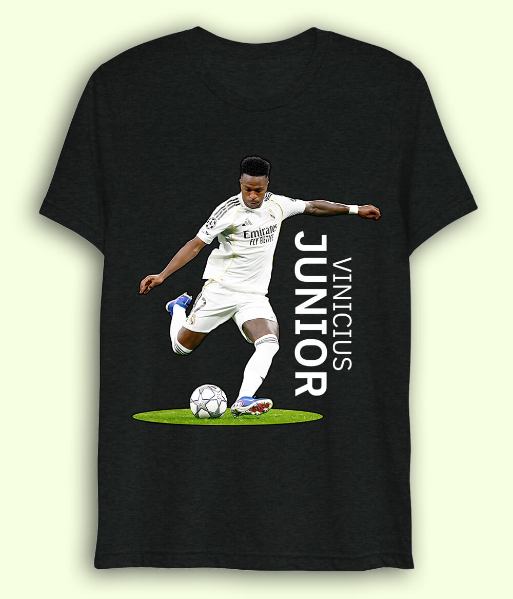 Vinícius Júnior Brazil Dri Fit Football T-Shirt