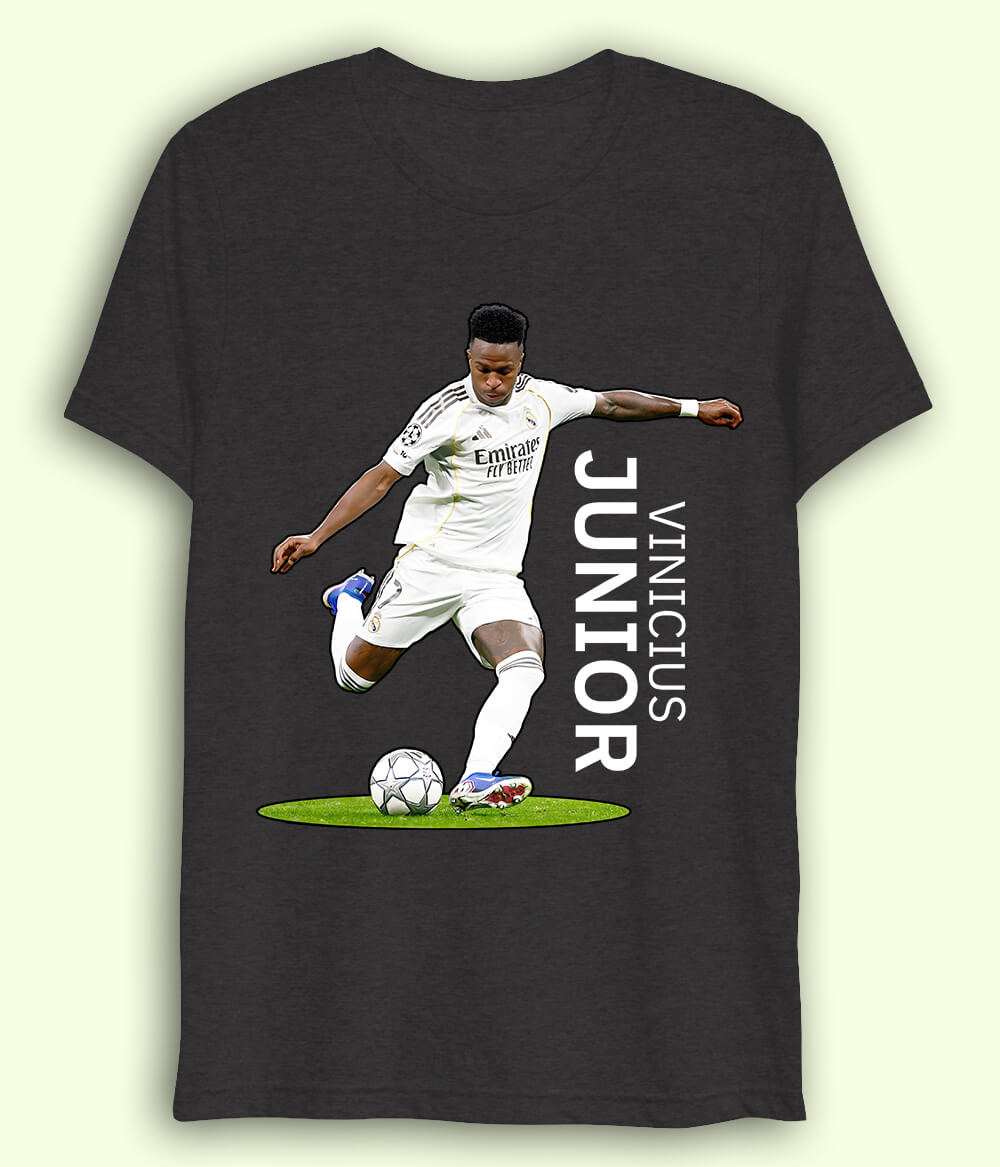 Vinícius Júnior Brazil Dri Fit Football T-Shirt