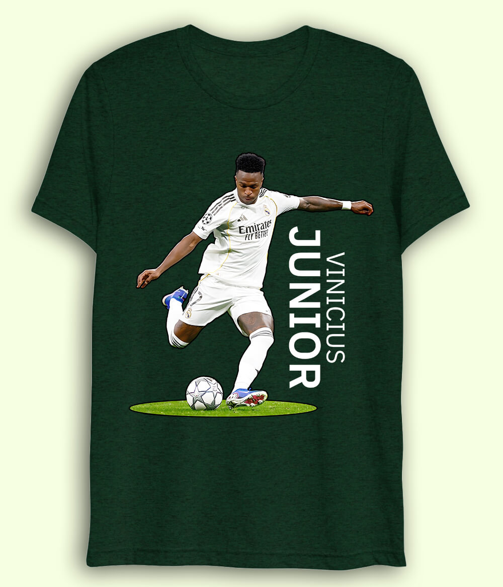 Vinícius Júnior Brazil Dri Fit Football T-Shirt