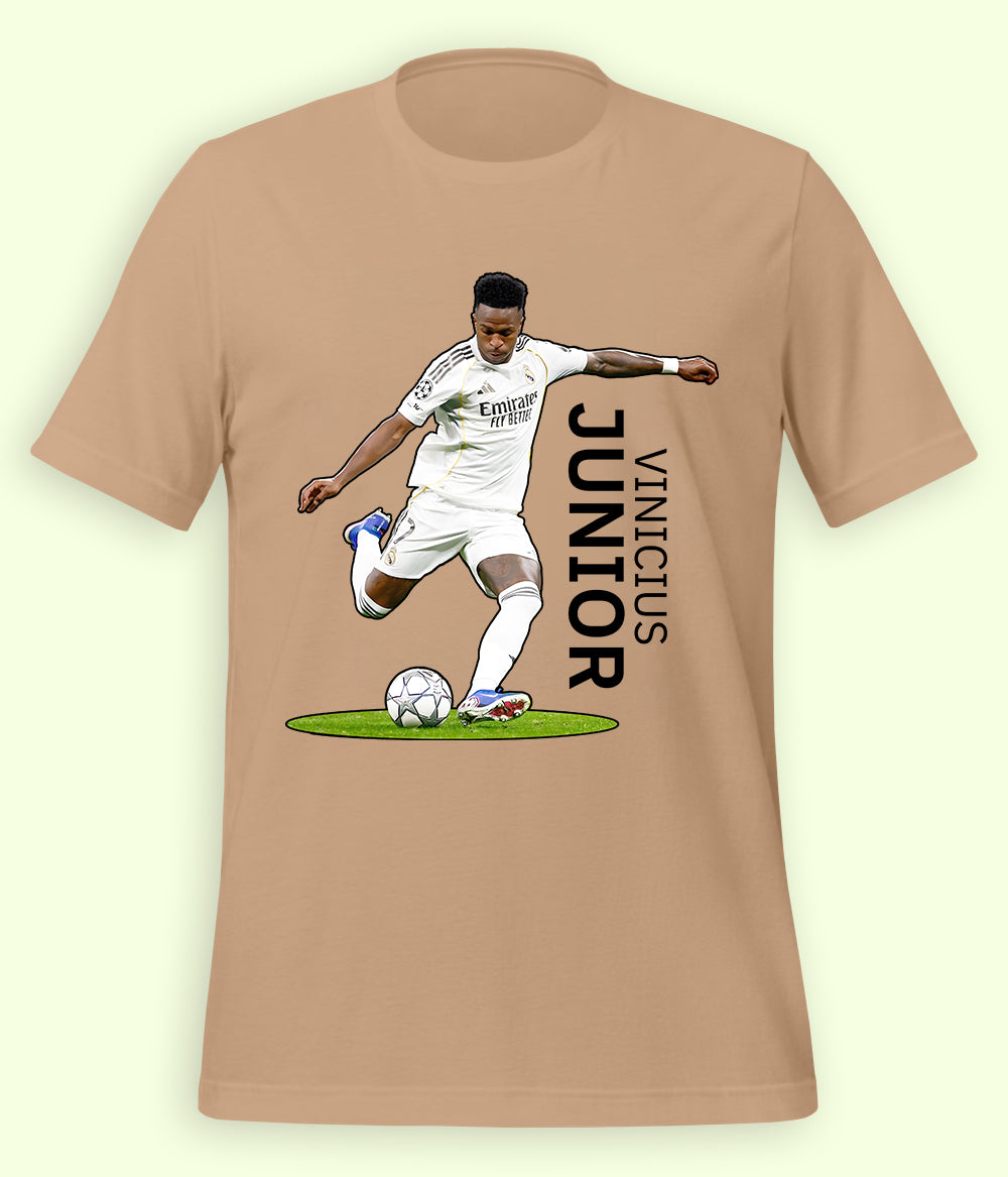 Vinícius Júnior Brazilian Star Football T-Shirt