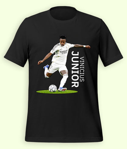 Vinícius Júnior Brazilian Star Football T-Shirt