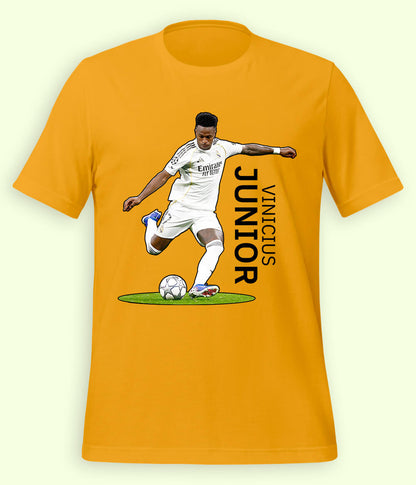 Vinícius Júnior Brazilian Star Football T-Shirt
